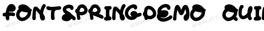 FONTSPRINGDEMO  Quin字体转换